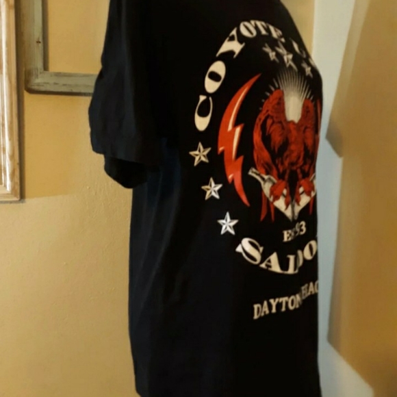 Unisex coyote ugly saloon Daytona beach Florida sz Lg shirt - Picture 2 of 6